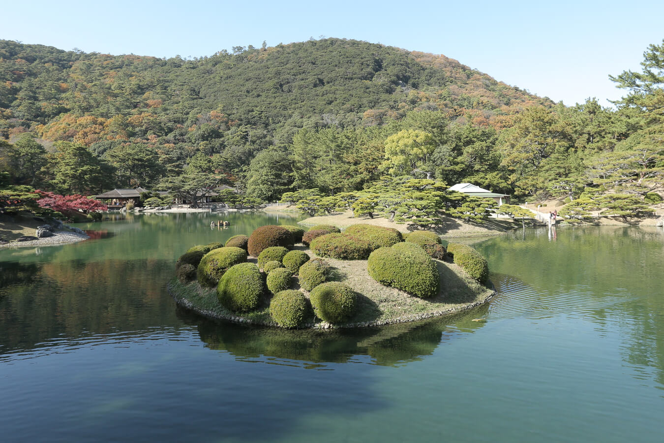 สวนริทสึริน (RITSURIN GARDEN) เที่ยวคางาวะ Kagawa สวนญี่ปุ่น