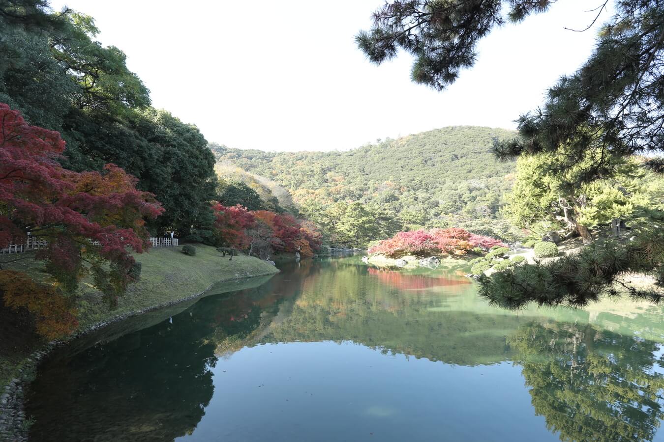 สวนริทสึริน (RITSURIN GARDEN) เที่ยวคางาวะ Kagawa สวนญี่ปุ่น