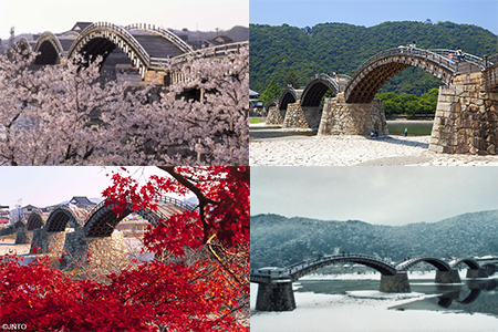 “คินไตเคียว (Kintaikyo)” สะพานไม้ที่สวยติดอันดับ 1 ใน 3 ของญี่ปุ่น