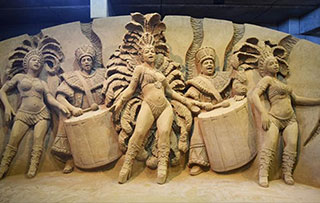 พิพิธภัณฑ์ศิลปะทรายที่เนินทรายทตโตริ (Tottori Sand Dune Art Museum)