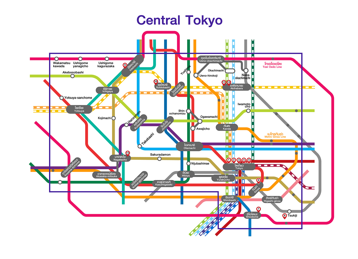 Central Tokyo